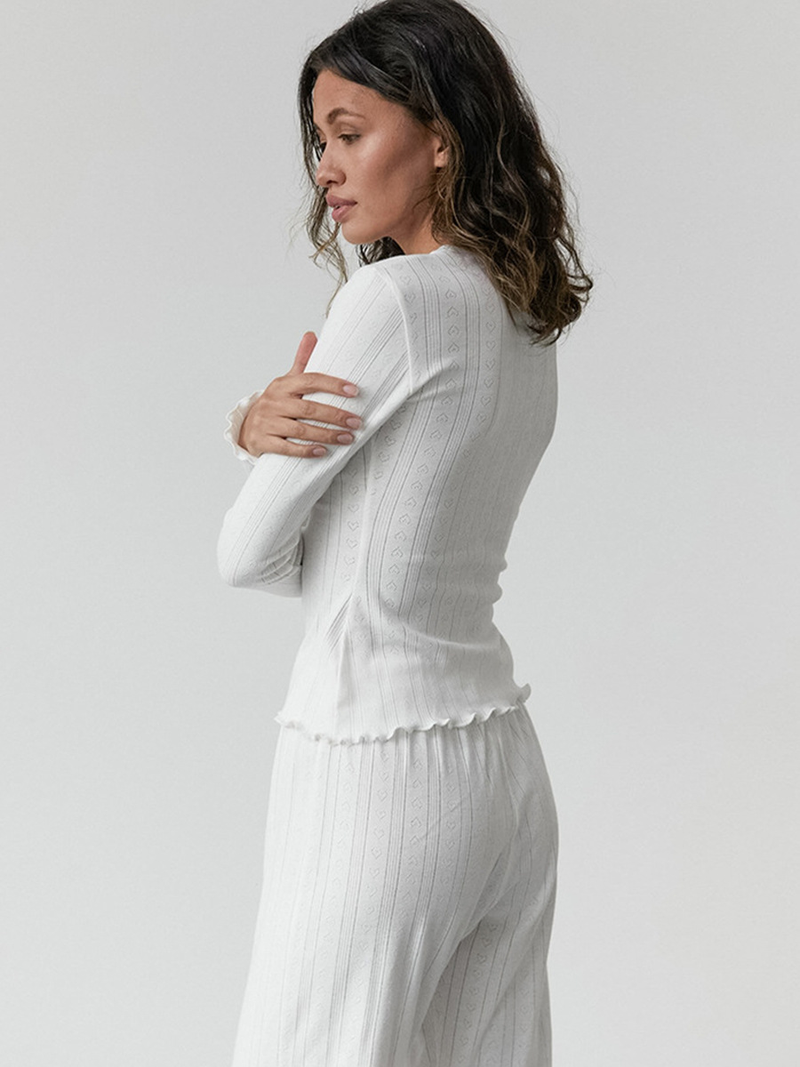 Home Office England - 2026 Autumn Women's Jacquard Long Sleeved