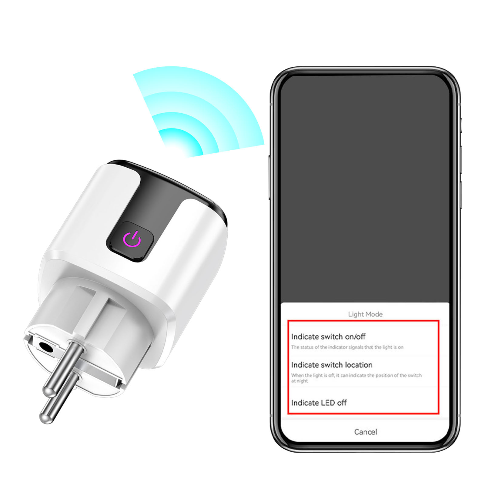 Home Office Google - Wi-Fi & BT Smart Outlet Works