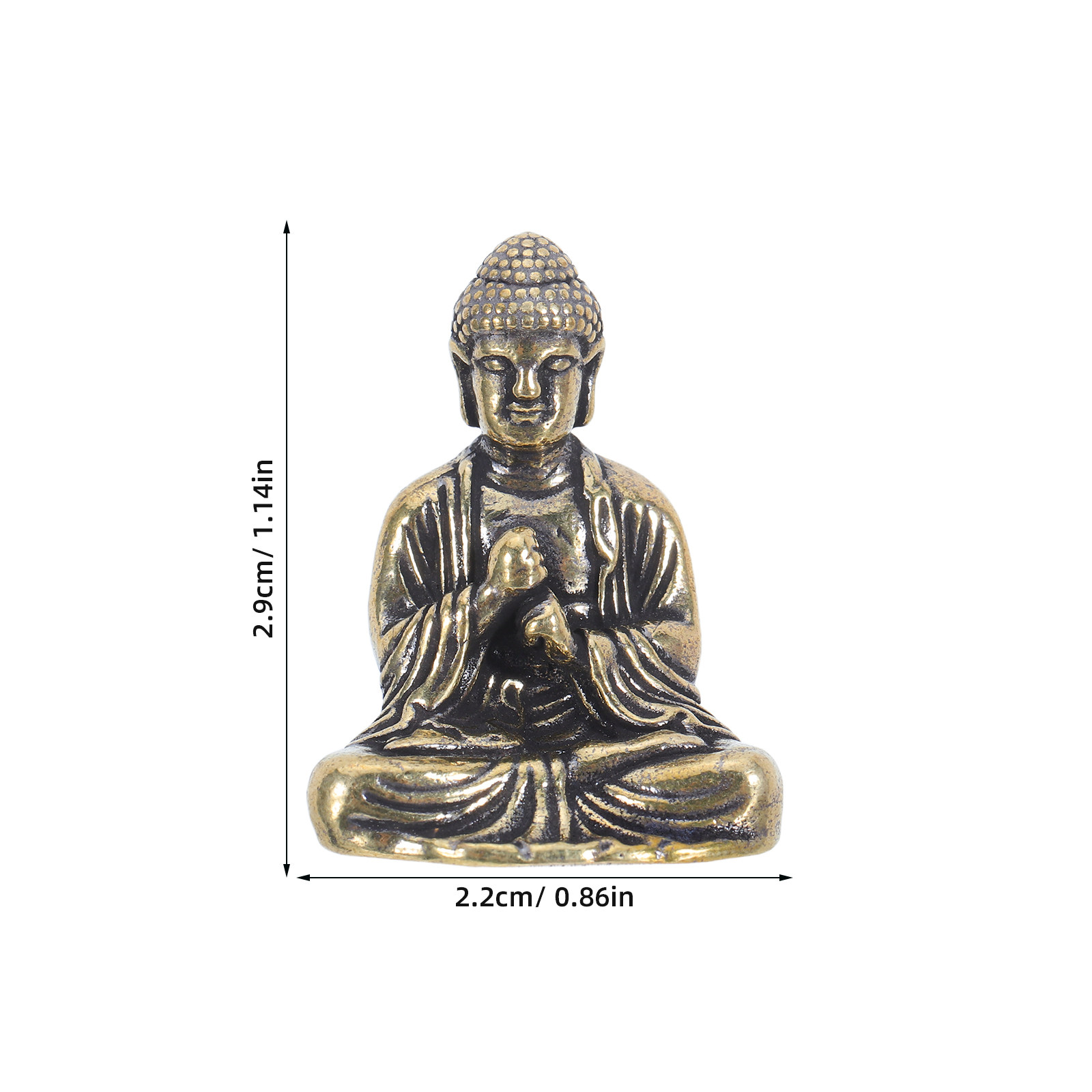 Mini Feng Shui Buddha Statue S - Home Office Feng Shui recension och pris