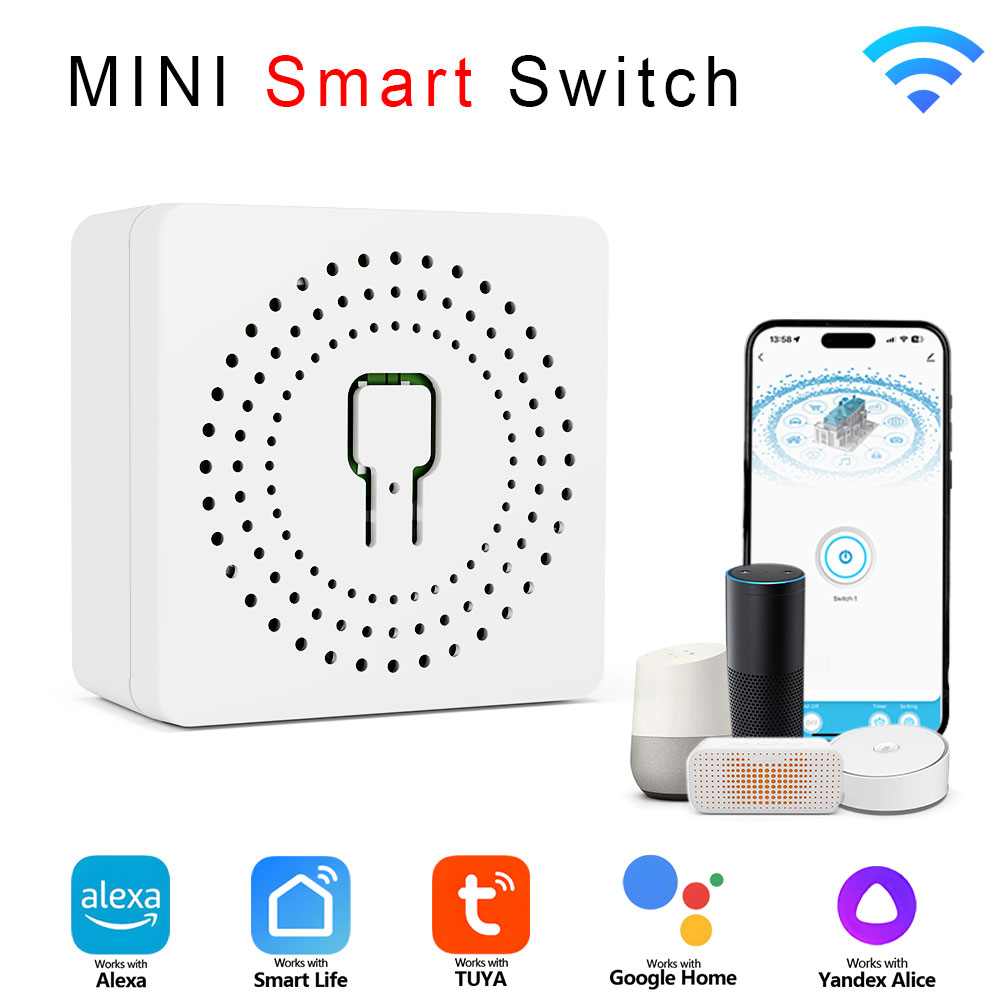 Tuya Smart Life WiFi Switch 1P - Home Office Google recension och pris