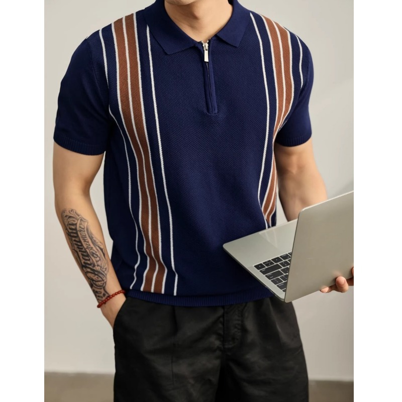 Summer Striped Fashion Knit Po - Home Office England recension och pris