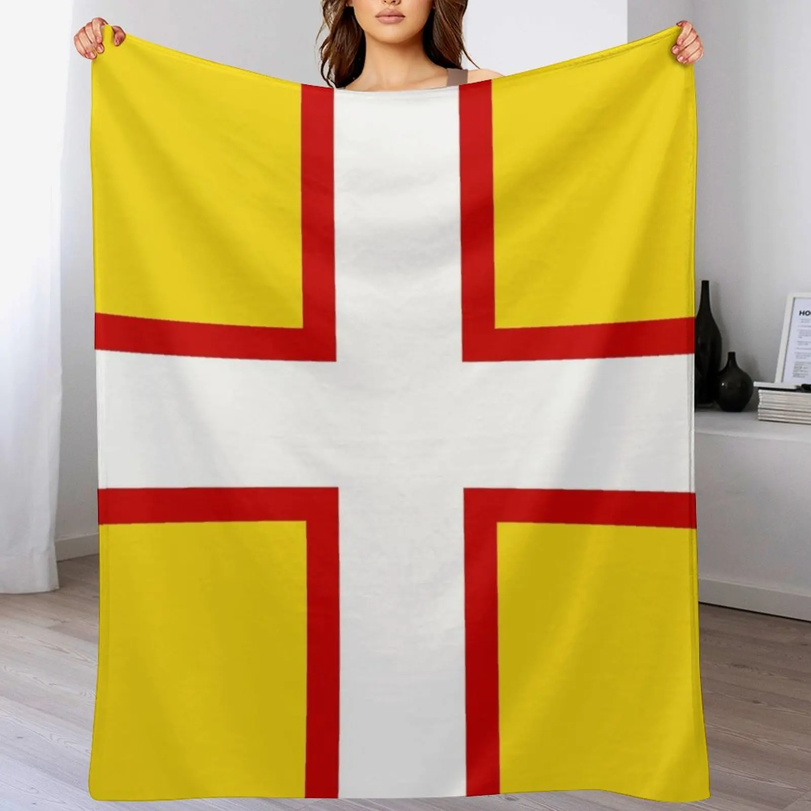 FLAG OF DORSET ENGLAND Throw B - Home Office England recension och pris