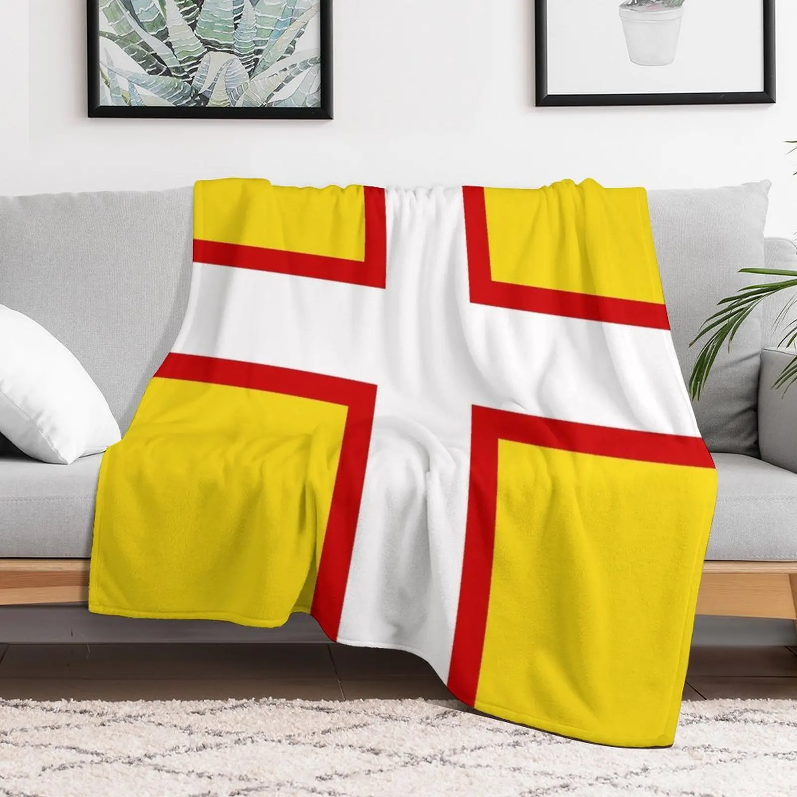 FLAG OF DORSET ENGLAND Throw B - Home Office England recension och pris