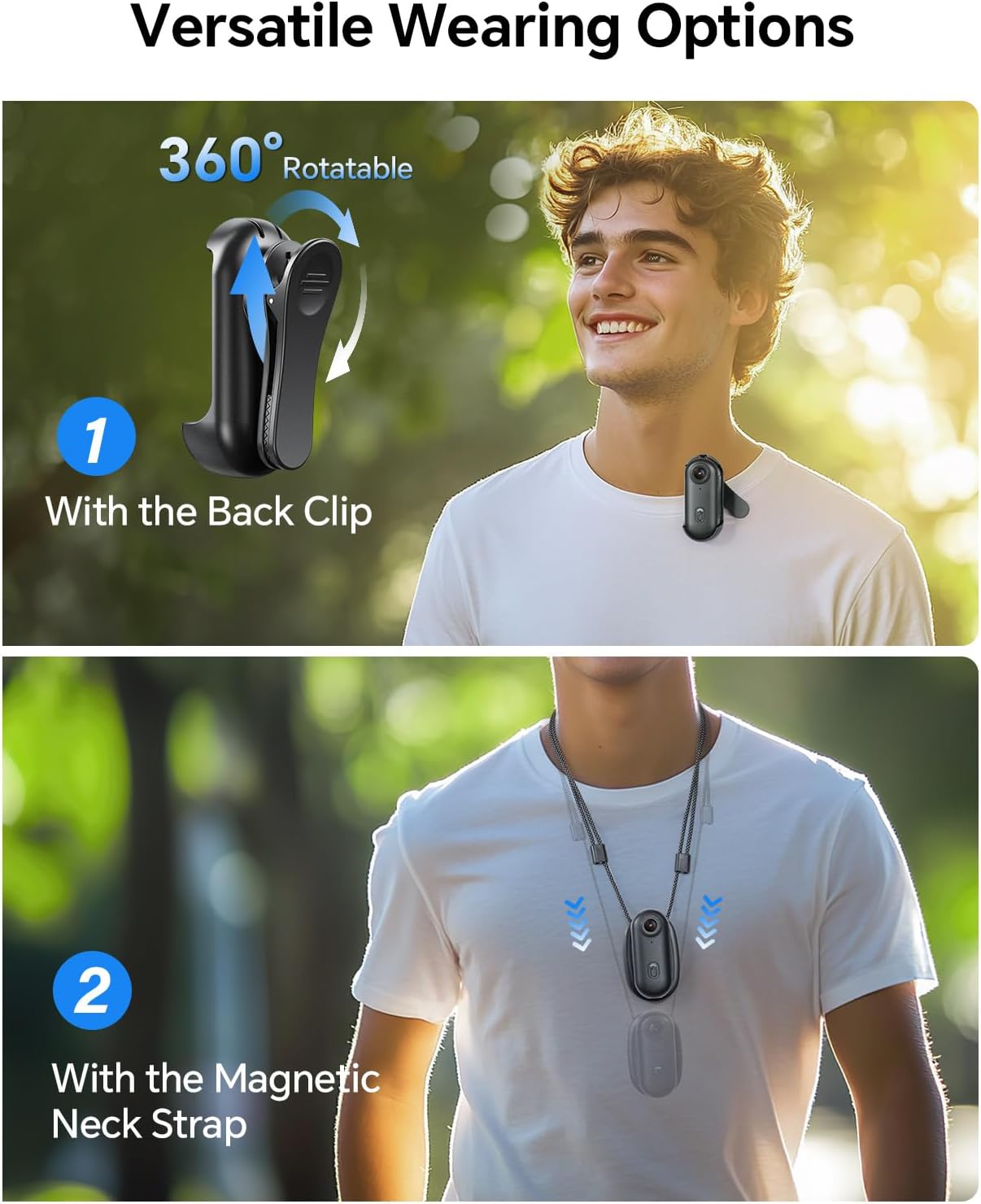 BOBLOV W4 Mini Body Camera 108 - Webcam Hd 1080P recension och pris