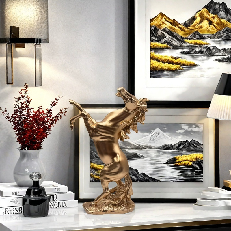 Light luxury resin ornament me - Home Office Means recension och pris