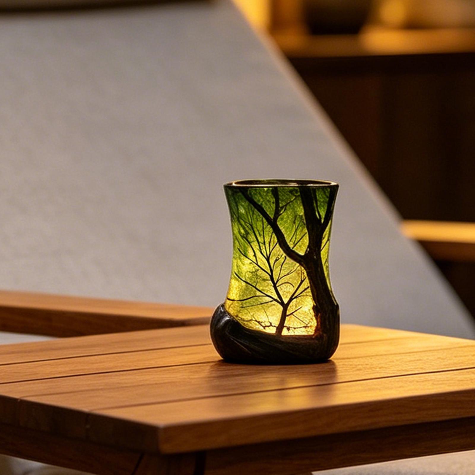 Bedside Table Lamp Forest Nigh - Home Office Room recension och pris