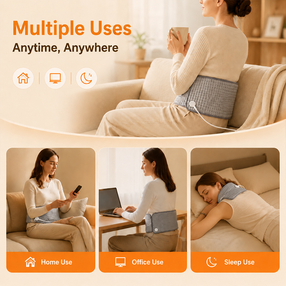 Electric Heating Pad Soft Micr - Home Office Of Microsoft recension och pris