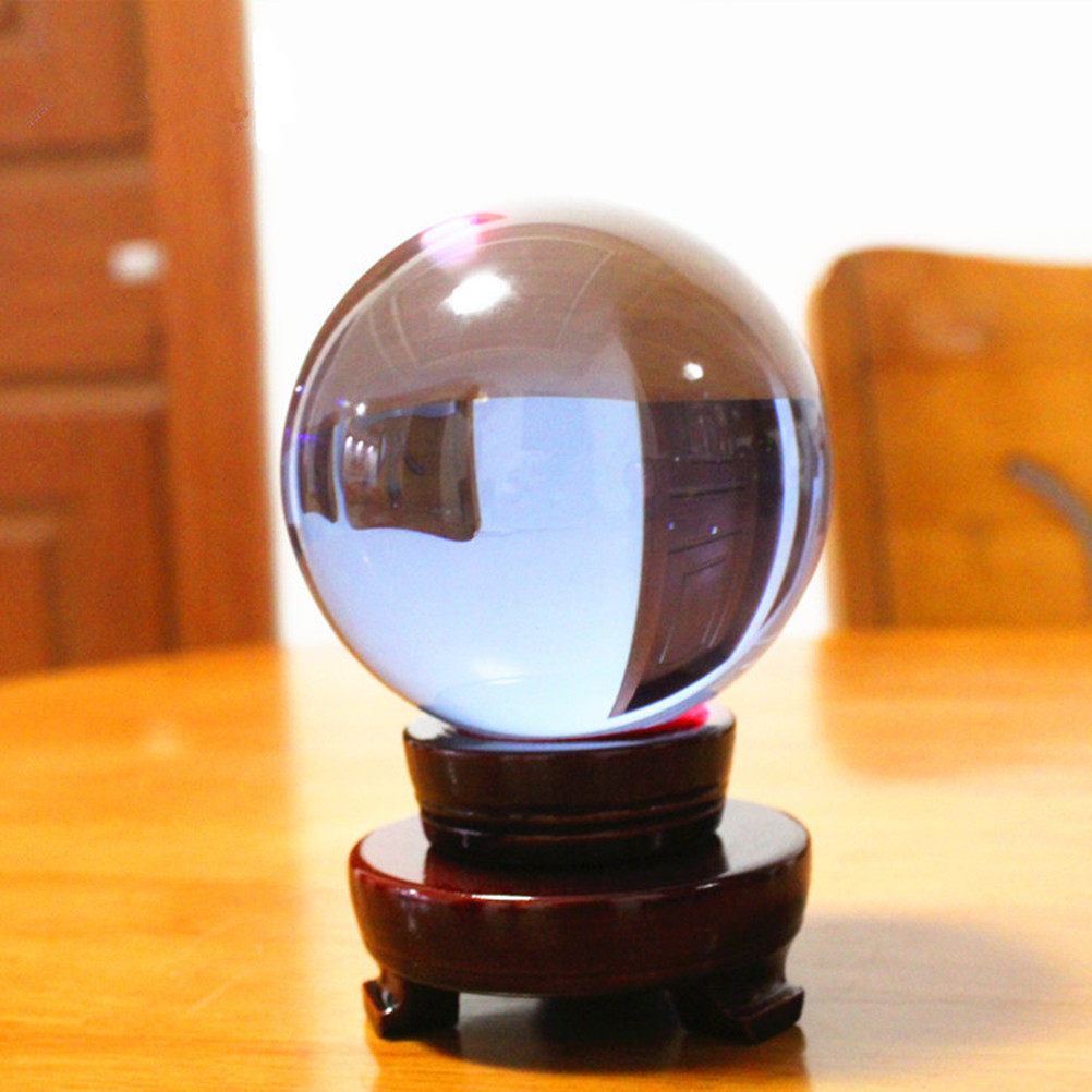 4Cm Crystal Ball Sphere Violet - Home Office Feng Shui recension och pris