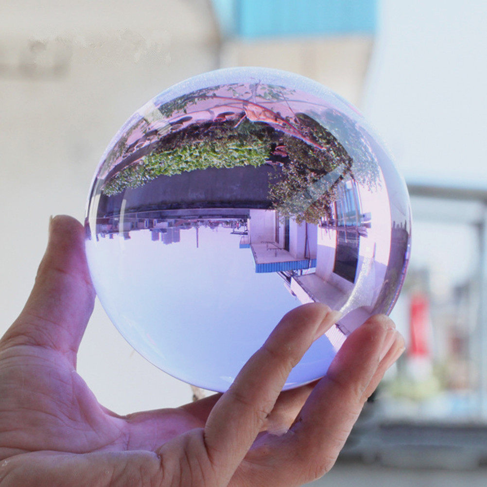4Cm Crystal Ball Sphere Violet - Home Office Feng Shui recension och pris