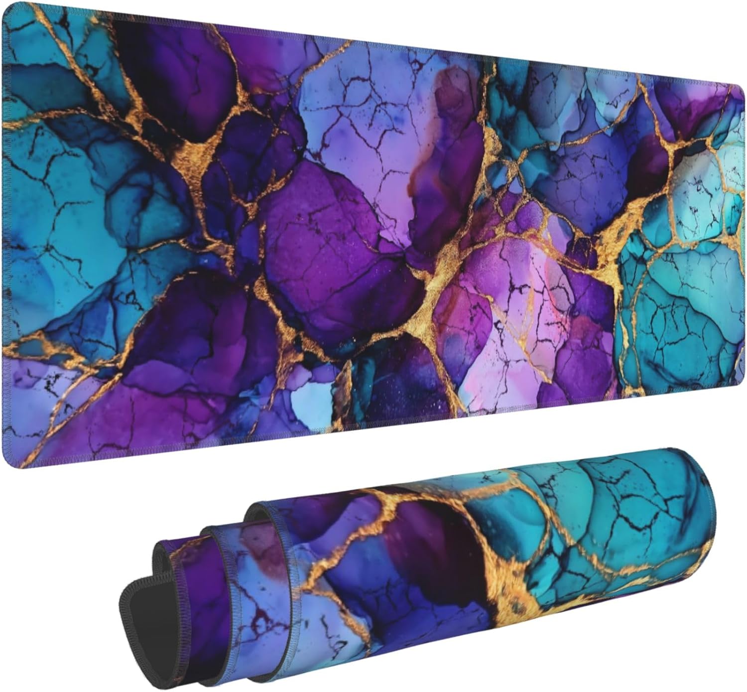 Marble-Themed Extended Gaming  - Mousepad Xl Extended recension och pris