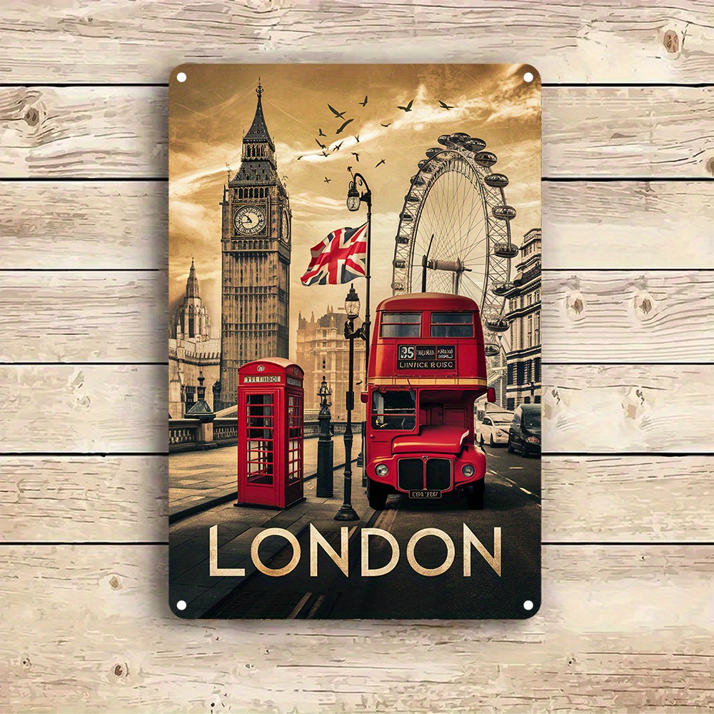 Vintage London Aluminum Wall A - Home Office London recension och pris