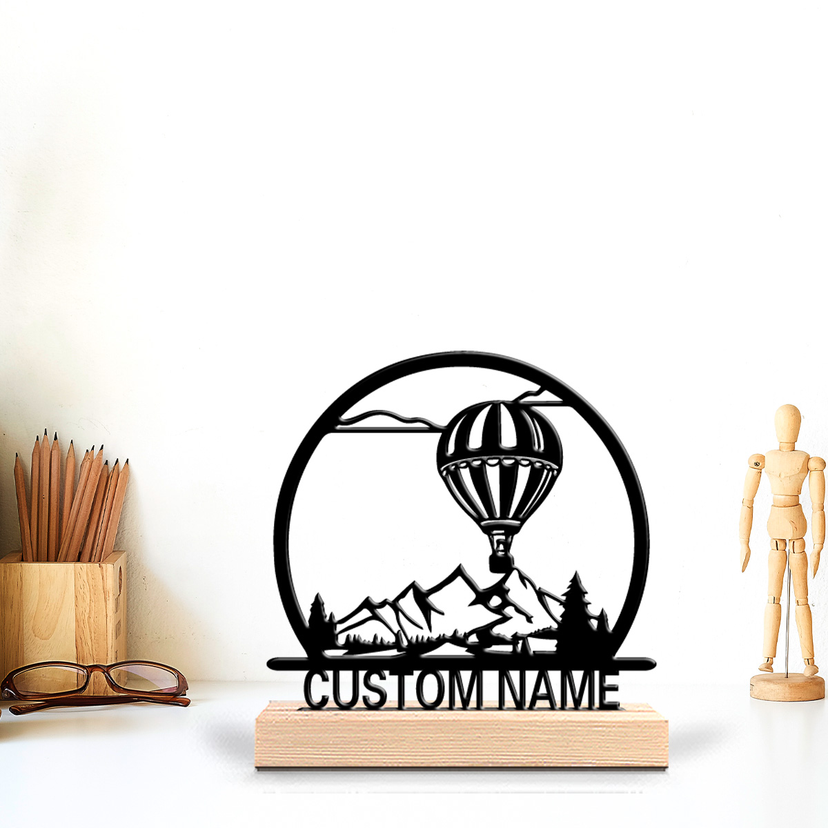 1pc Hot air balloon Customized - Home Office Room recension och pris