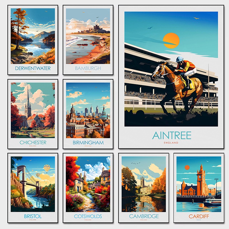 British Cityscape Wall Art Can - Home Office London recension och pris