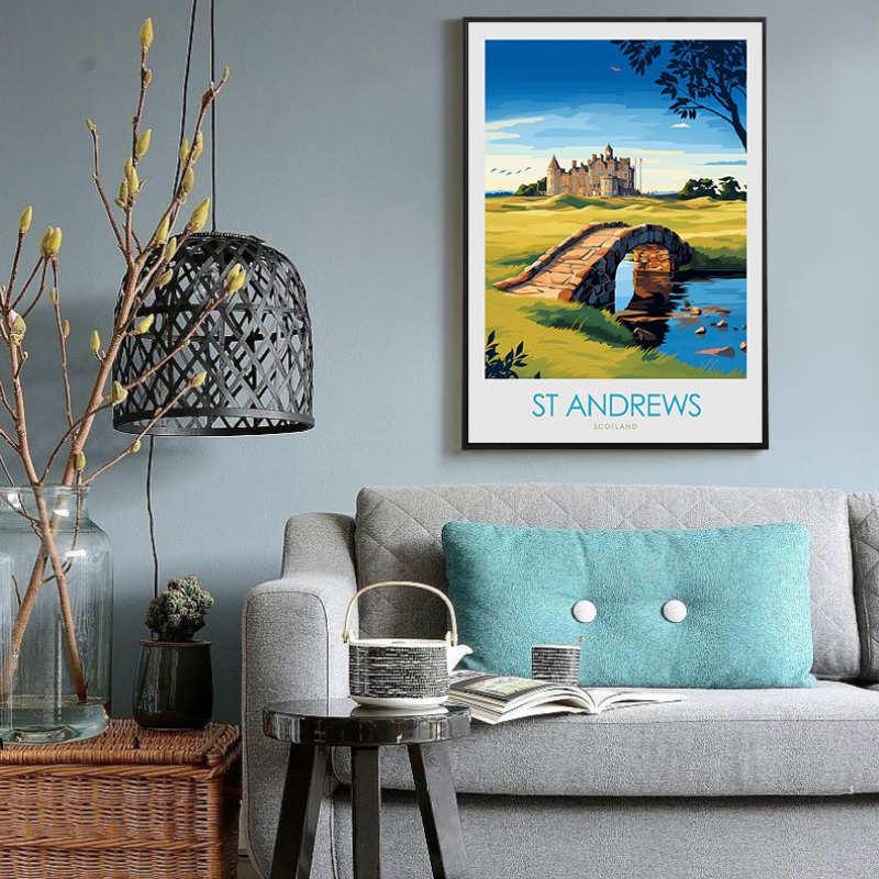 British Cityscape Wall Art Can - Home Office London recension och pris