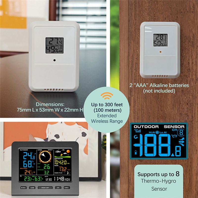 ABJN-Wireless Weather Station  - Home Office Google recension och pris