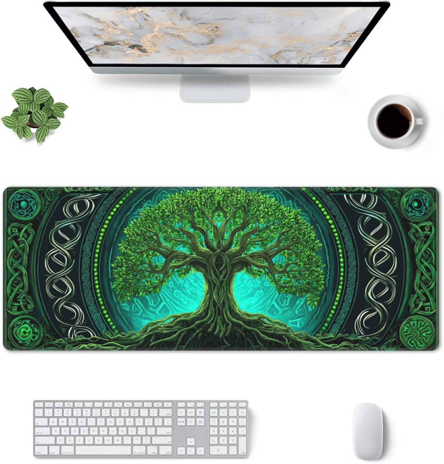 Tree-Themed Extended Gaming Mo - Mousepad Xl Extended recension och pris