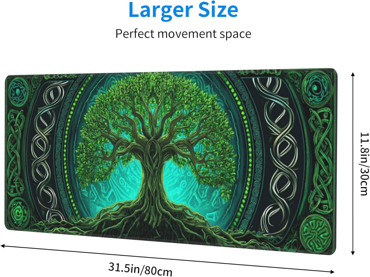 Tree-Themed Extended Gaming Mo - Mousepad Xl Extended recension och pris
