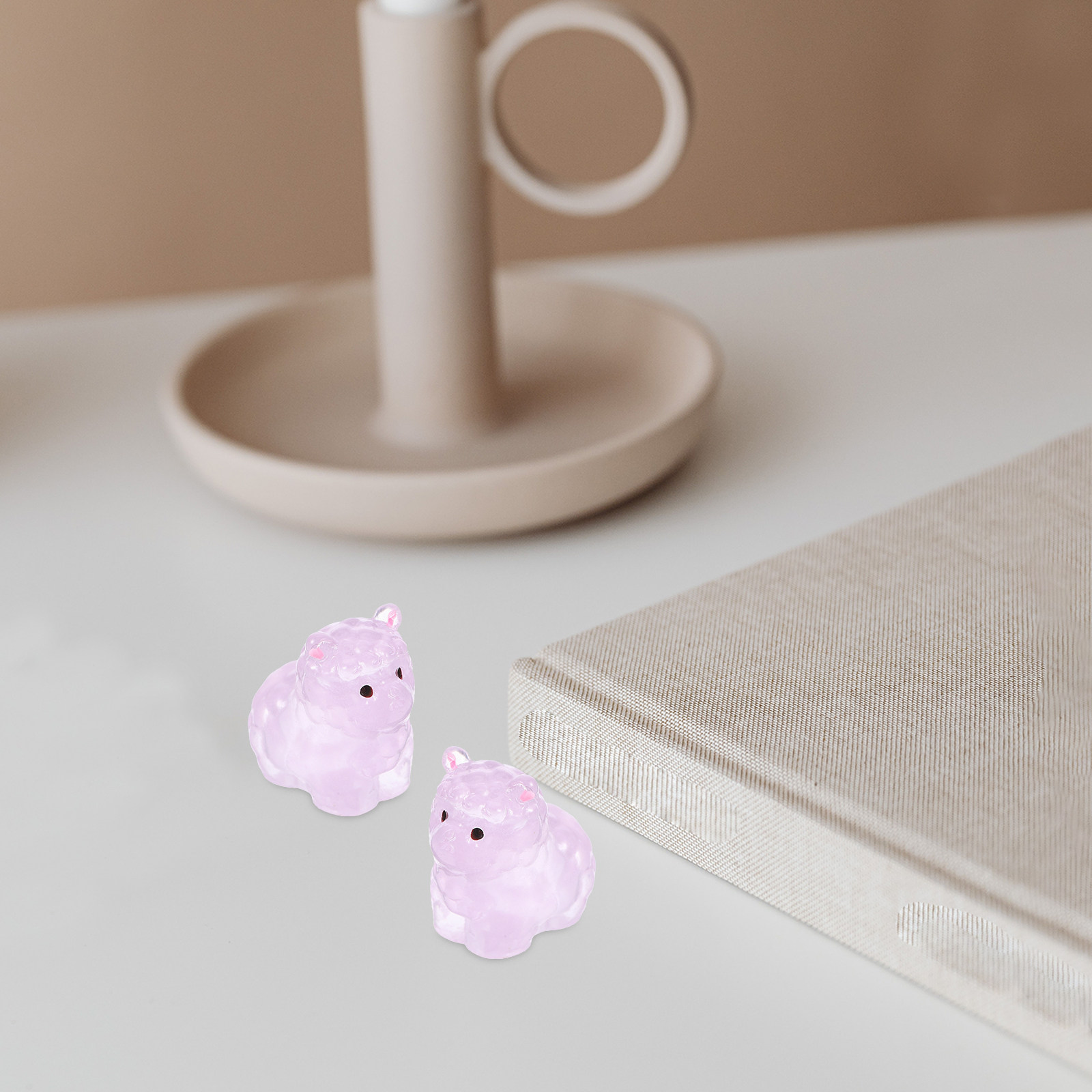 12Pcs Mini Resin Alpaca Figuri - Home Office Of Microsoft recension och pris