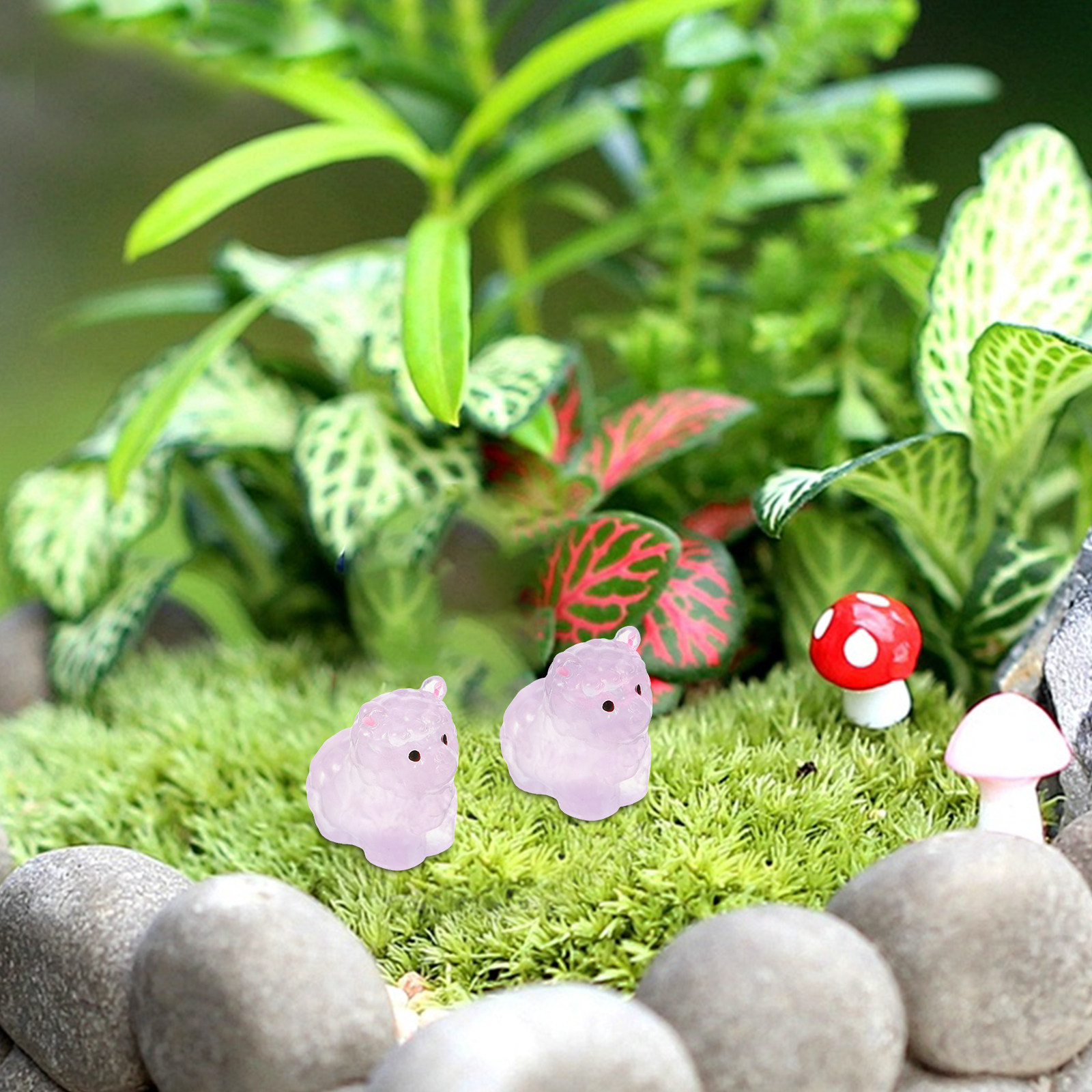 12Pcs Mini Resin Alpaca Figuri - Home Office Of Microsoft recension och pris