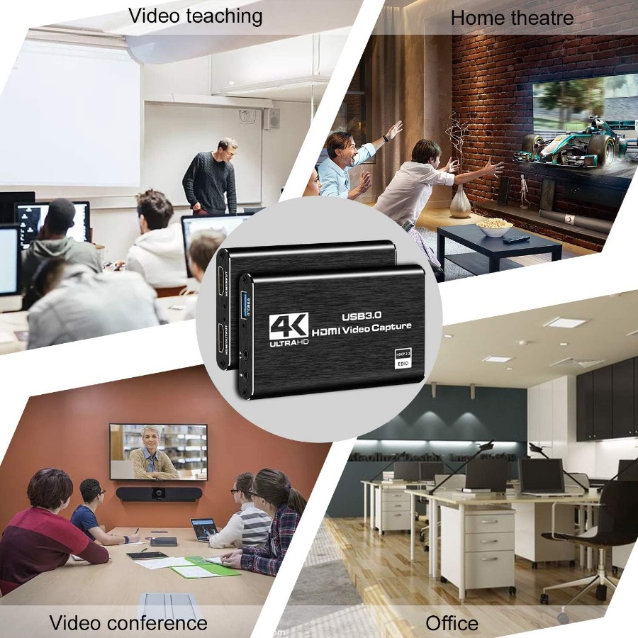 4K USB 3.0 Video Capture Card  - Webcam Hd 1080P recension och pris