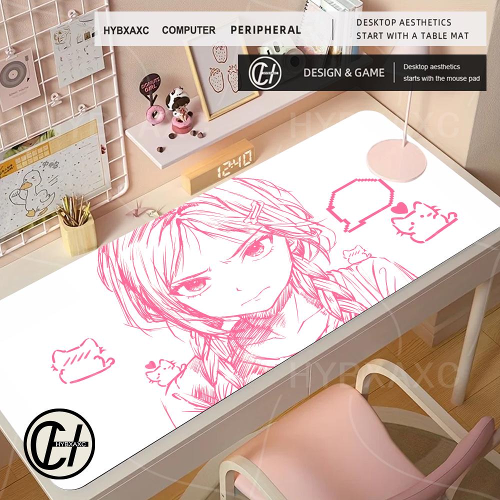 HYBXAXC Large Cartoon Cute Gir - Mousepad Xl Extended recension och pris