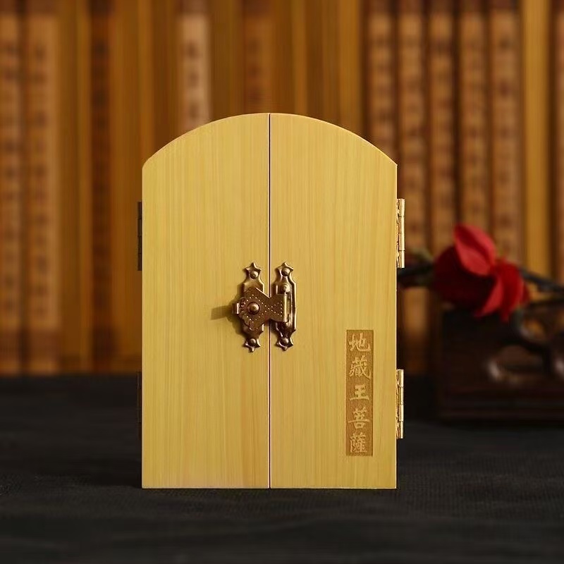 wood carving Guanyin, God of W - Home Office Feng Shui recension och pris
