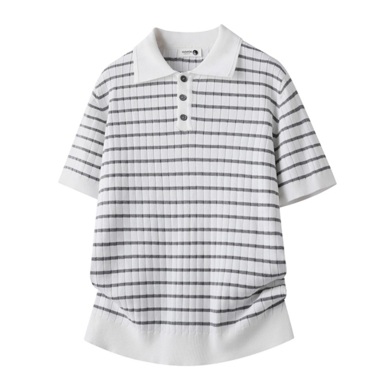 Men's Simple Striped Summer Kn - Home Office England recension och pris