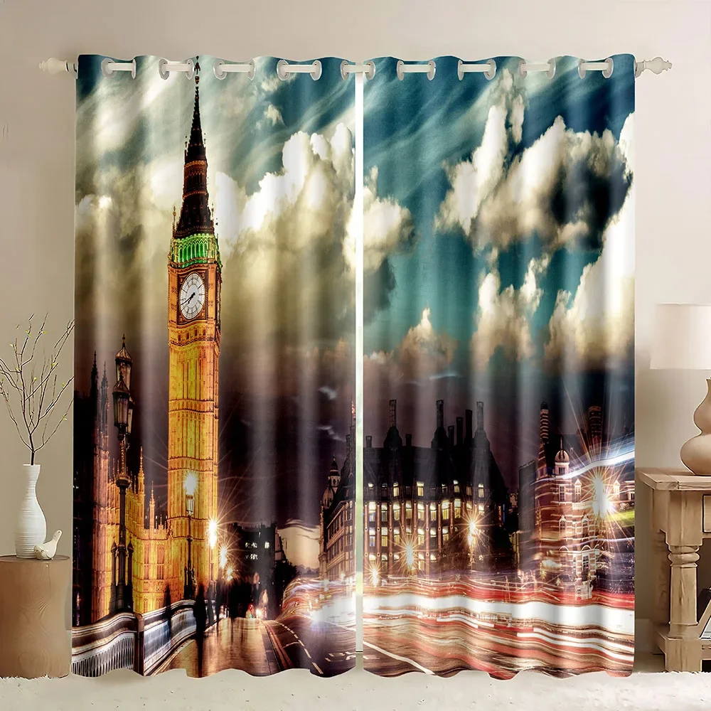 London Building Window Curtain - Home Office England recension och pris