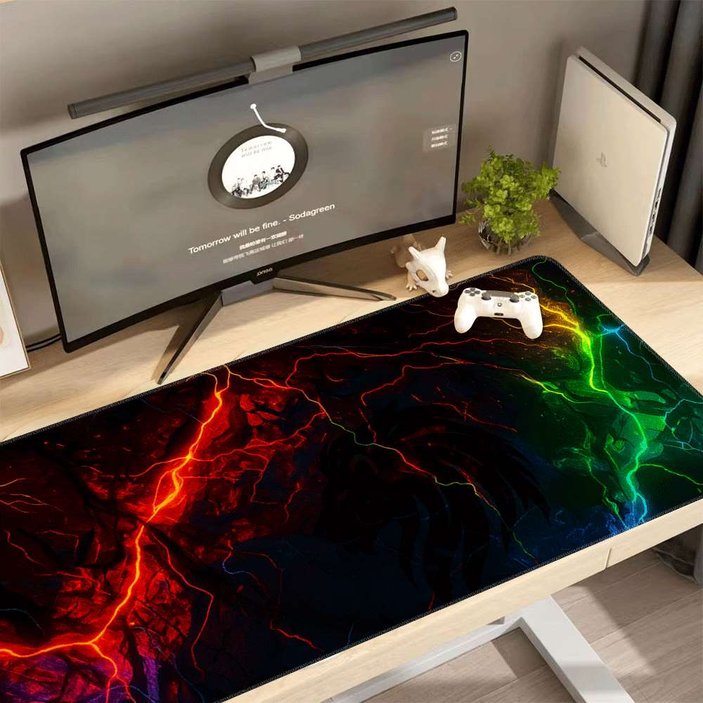 Colorful Lightning Gaming Mous - Mousepad Xl Extended recension och pris