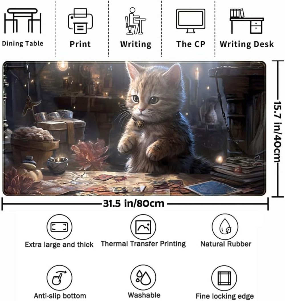 Lotus Cat Extended Large Gamin - Mousepad Xl Extended recension och pris