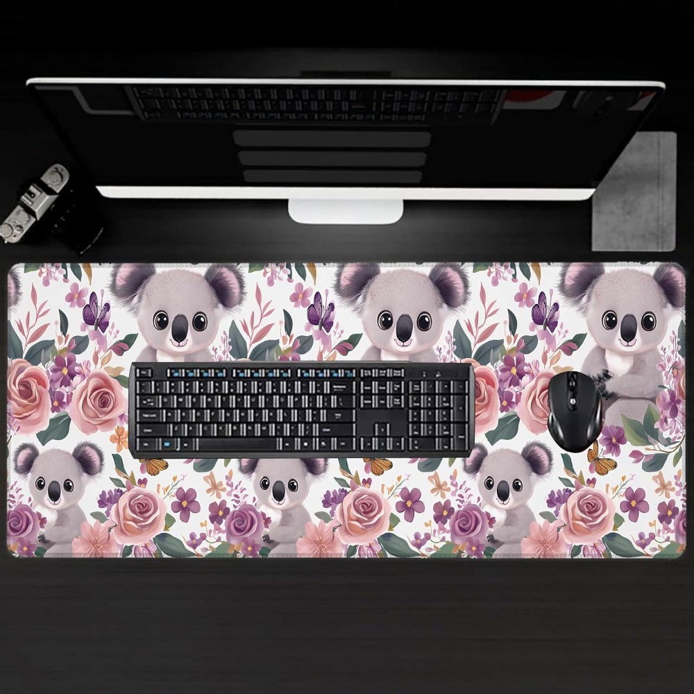 Koala Large Gaming Desk Mat,Ru - Mousepad Xl Extended recension och pris