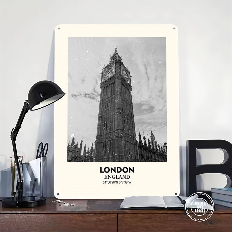 London Big Ben Printed Poster  - Home Office London recension och pris