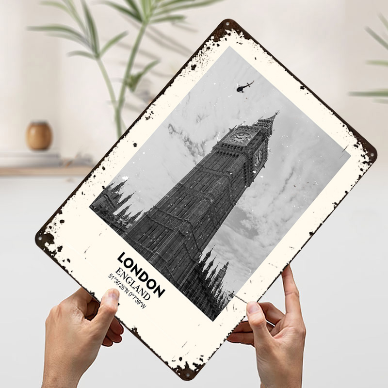 London Big Ben Printed Poster  - Home Office London recension och pris