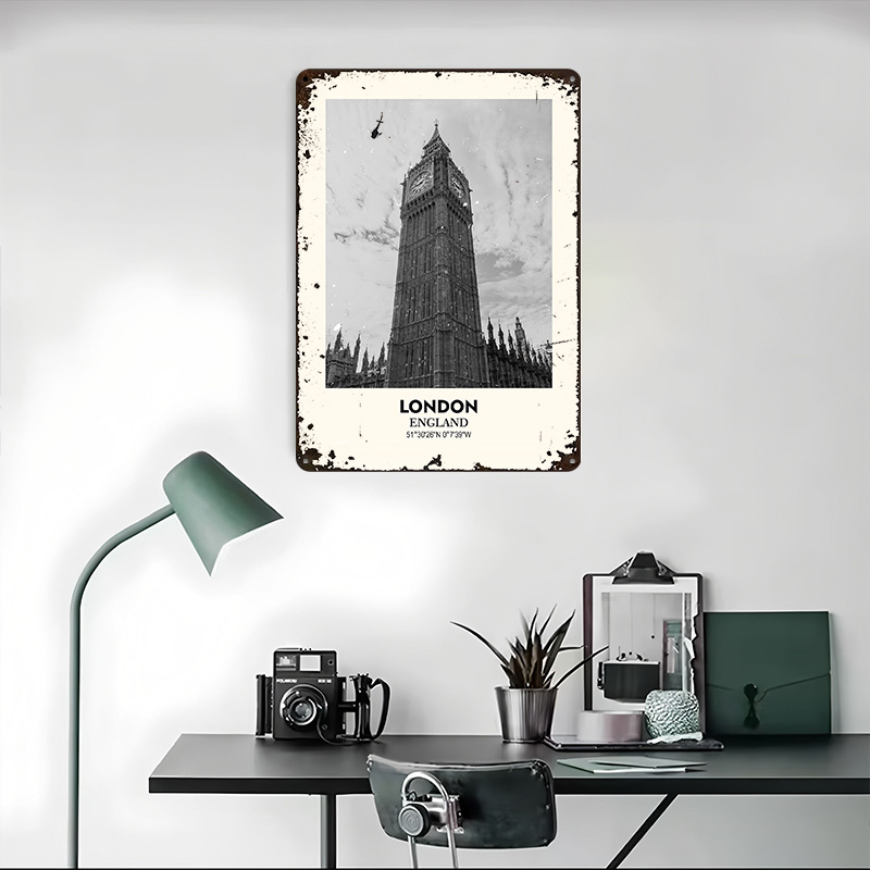 London Big Ben Printed Poster  - Home Office London recension och pris