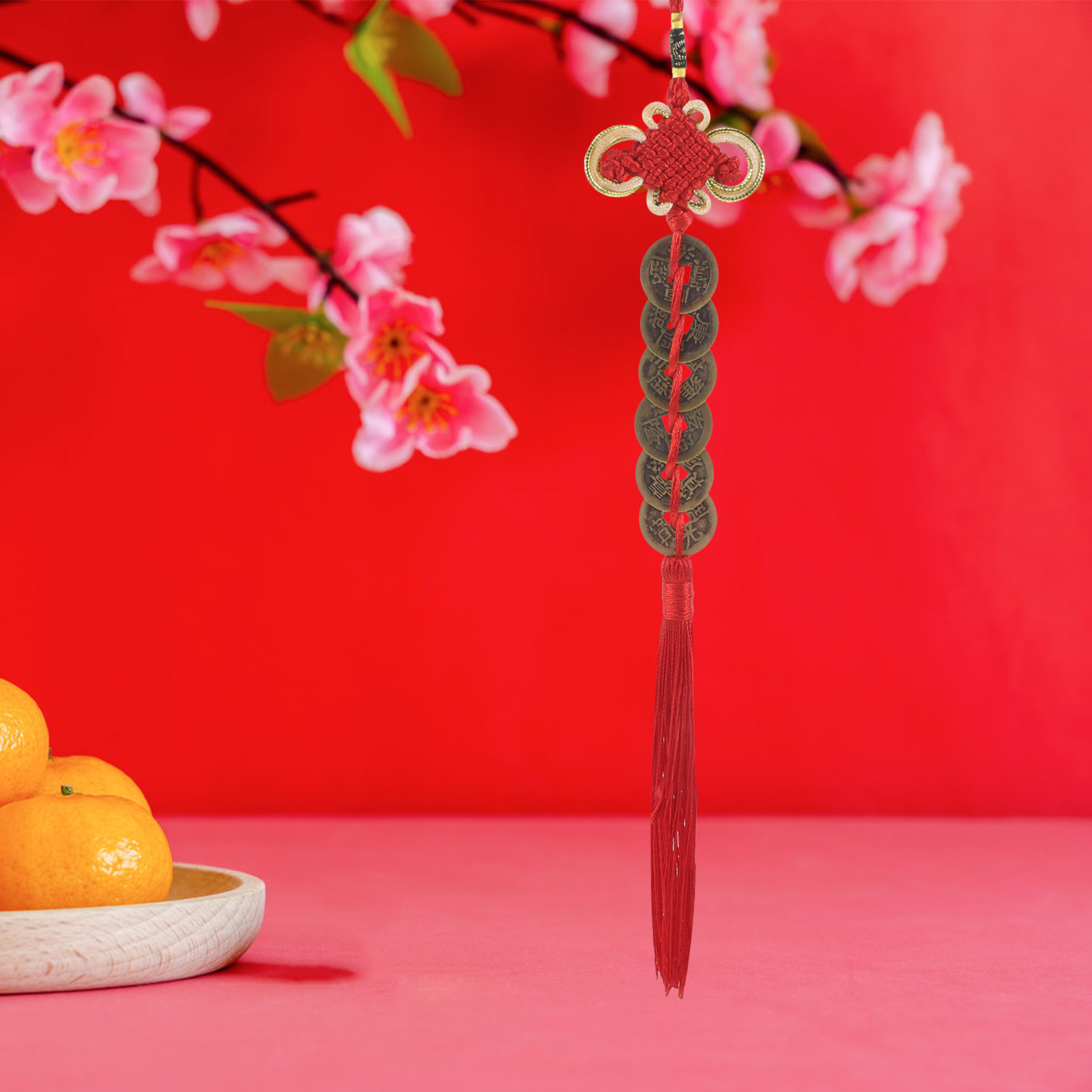 2Pcs Chinese Knot Pendant with - Home Office Feng Shui recension och pris