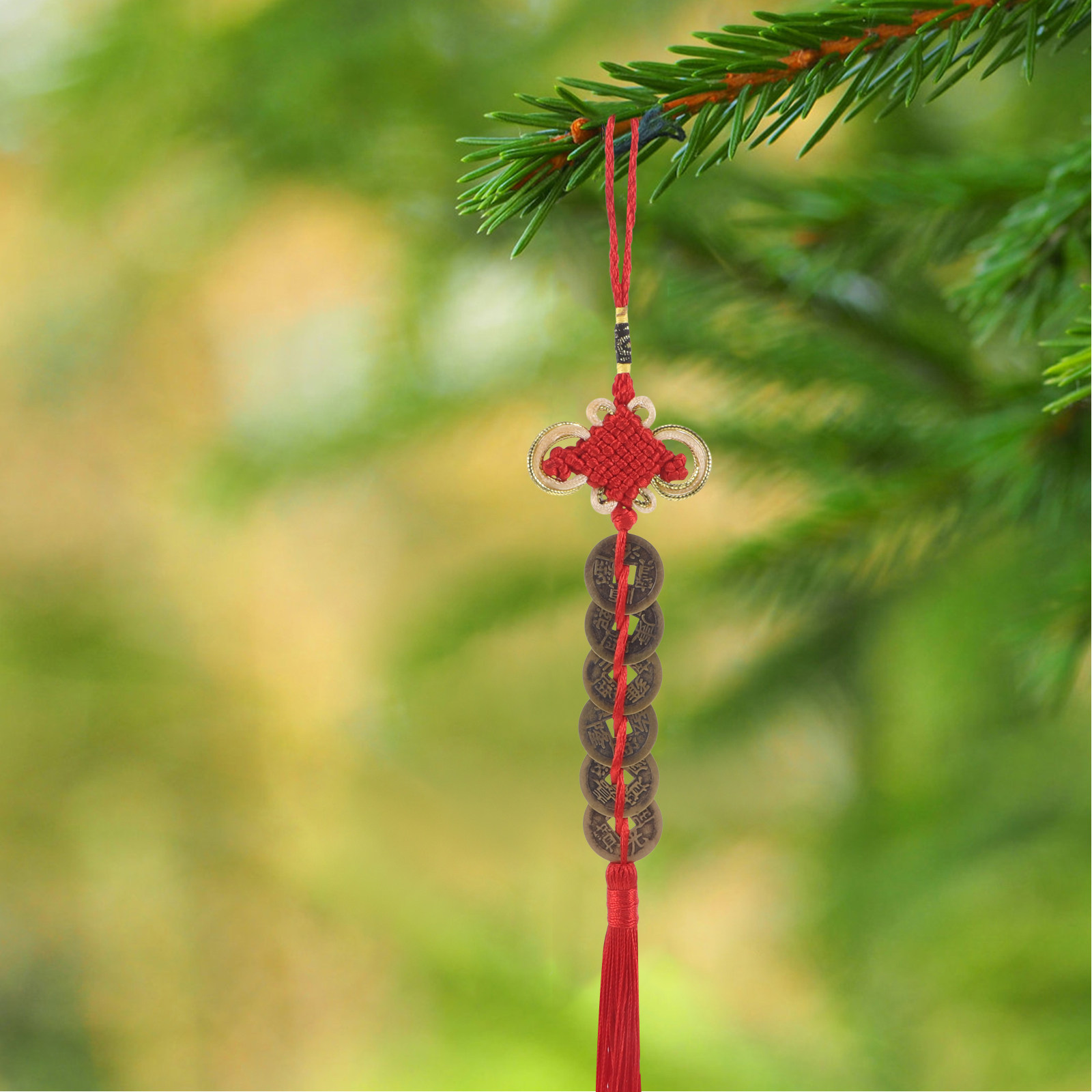 2Pcs Chinese Knot Pendant with - Home Office Feng Shui recension och pris