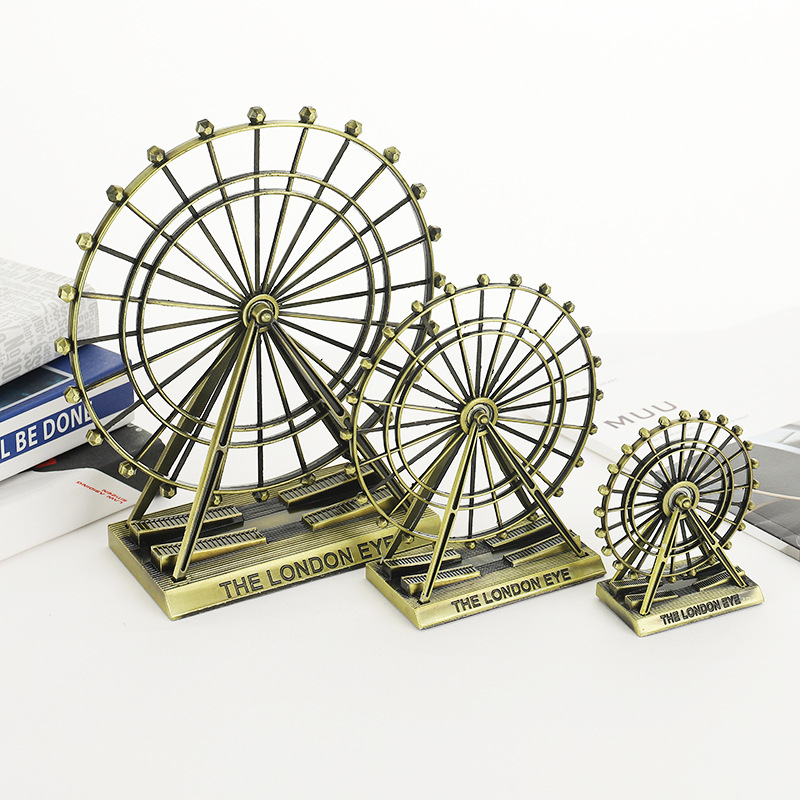 Retro Zinc Alloy Ferris Wheel  - Home Office London recension och pris