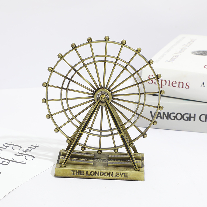 Retro Zinc Alloy Ferris Wheel  - Home Office London recension och pris