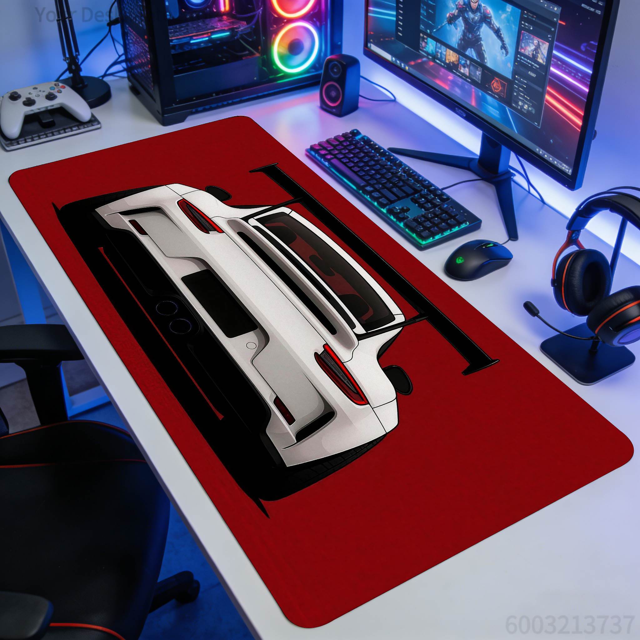 Car-Themed Gaming Mouse Pad -  - Mousepad Xl Extended recension och pris