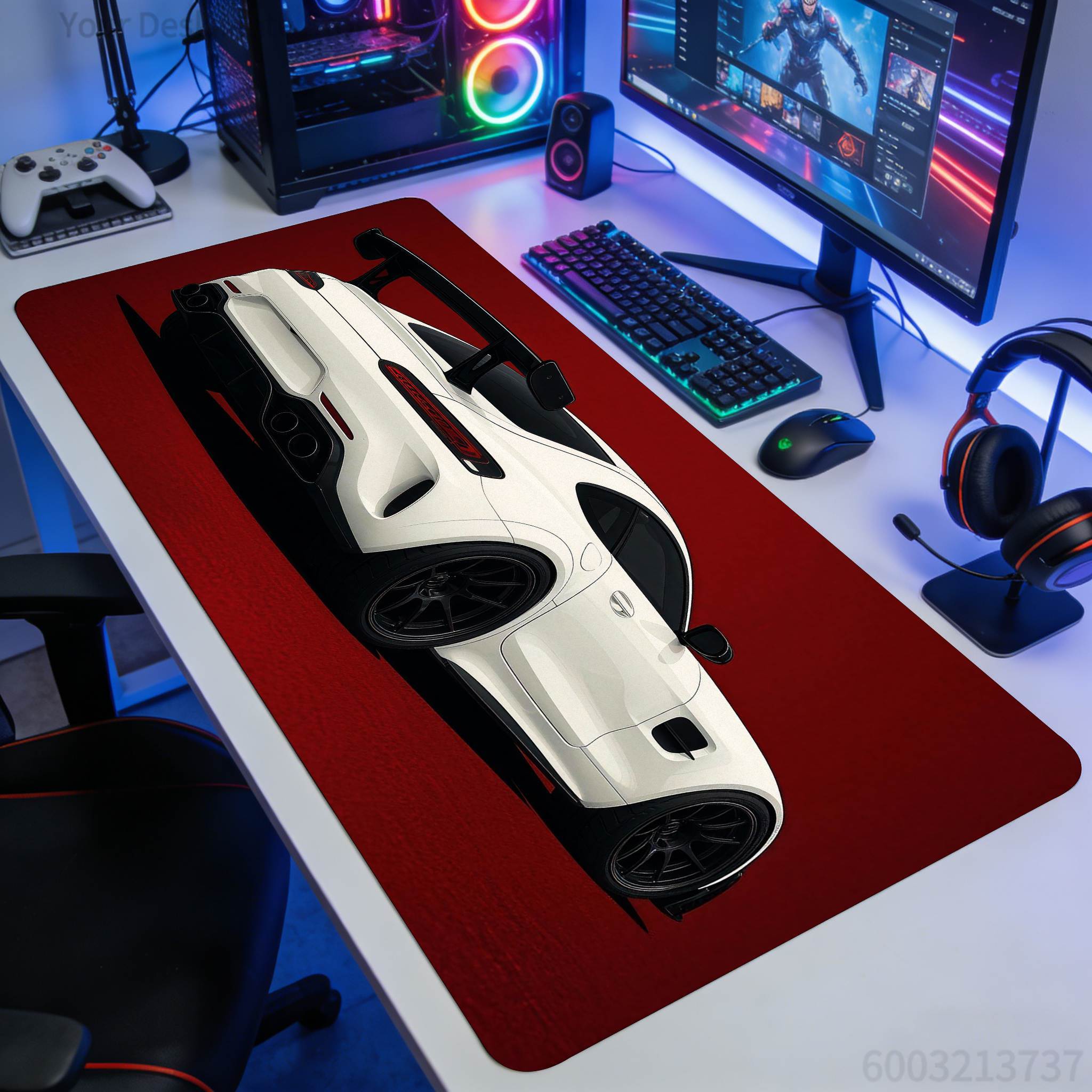 Car-Themed Gaming Mouse Pad -  - Mousepad Xl Extended recension och pris