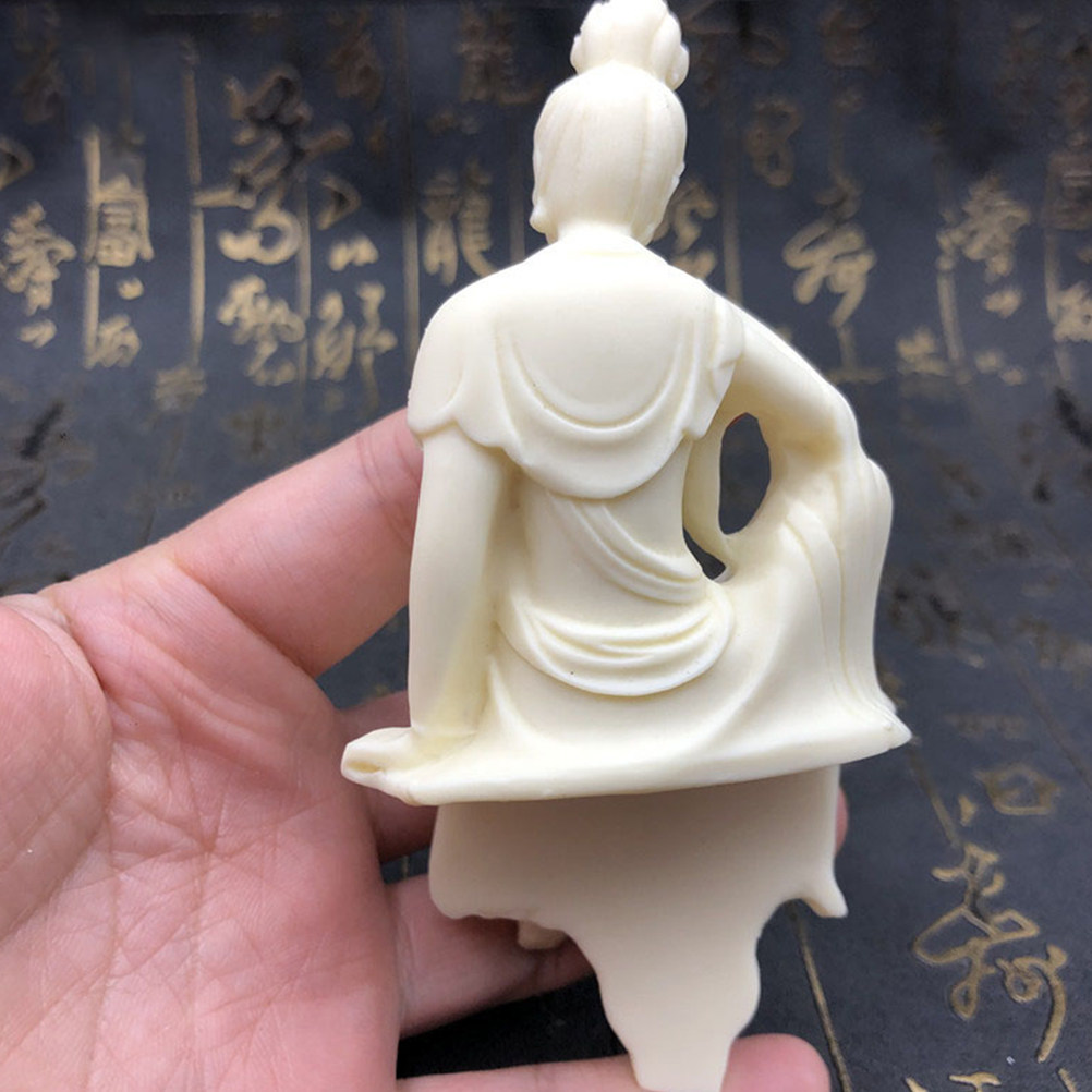 Guanyin Buddha Statue Carved N - Home Office Feng Shui recension och pris