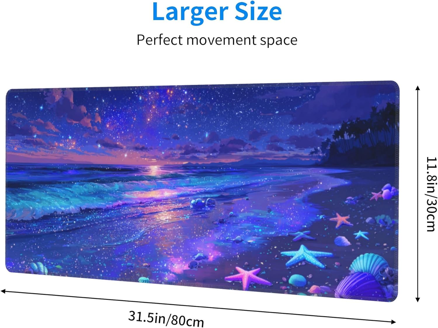 Beach-Themed Extended Gaming M - Mousepad Xl Extended recension och pris
