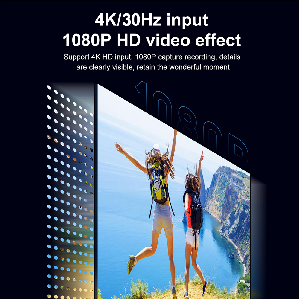 4K HDMI-compatible USB Video C - Webcam Hd 1080P recension och pris